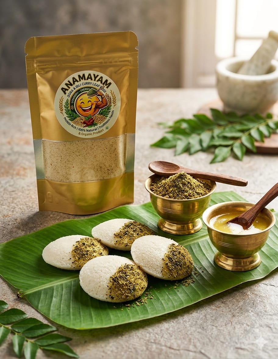 Curry leaf  Chutney podi