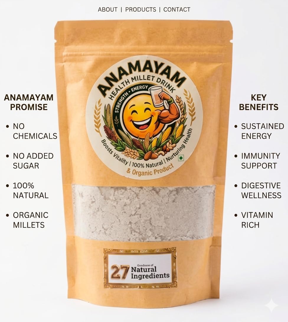 Anamayam millet health mix 27 incredents
