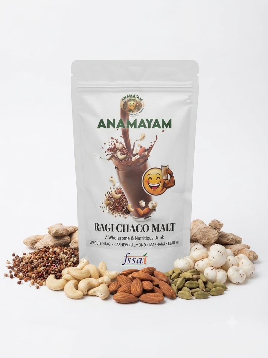 ANAMAYAM SPROUTED RAGI CHACO MALT